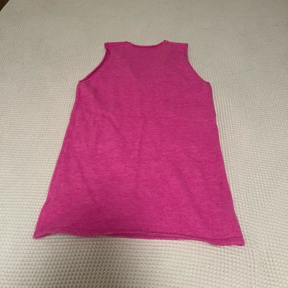 Elegant Pink Sleeveless Dress Small - Picture 4 of 7